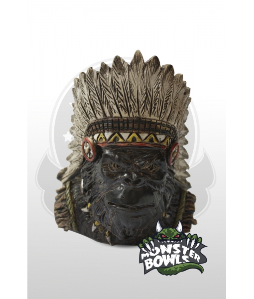Чаша для кальяна Monster Bowls SHAMAN GORILLA