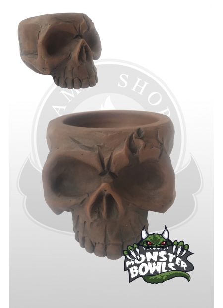 Чаша для кальяна Monster Bowls Cracked Skull
